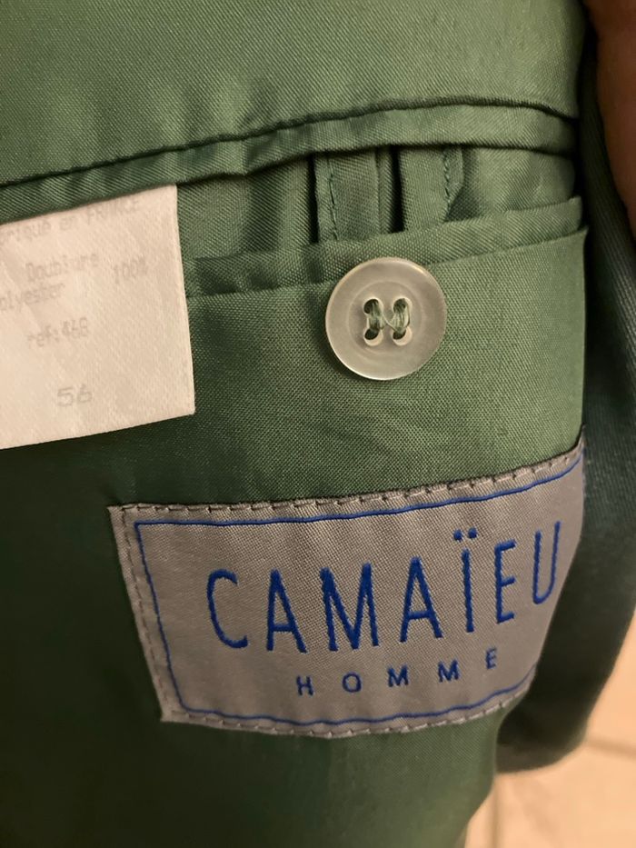 Veste costume verte - photo numéro 3
