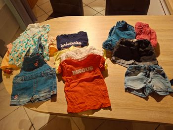 Vêtements filles été 24 mois