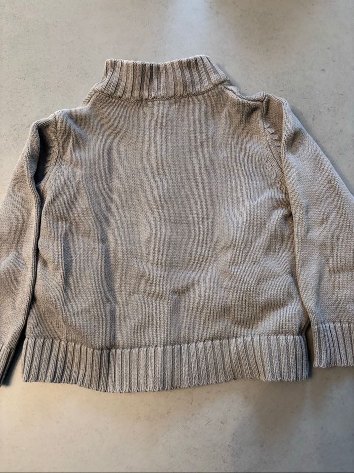 Pull zippé ou gilet vertbaudet - photo numéro 3