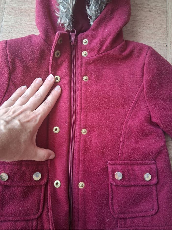 Manteau rouge - photo numéro 3