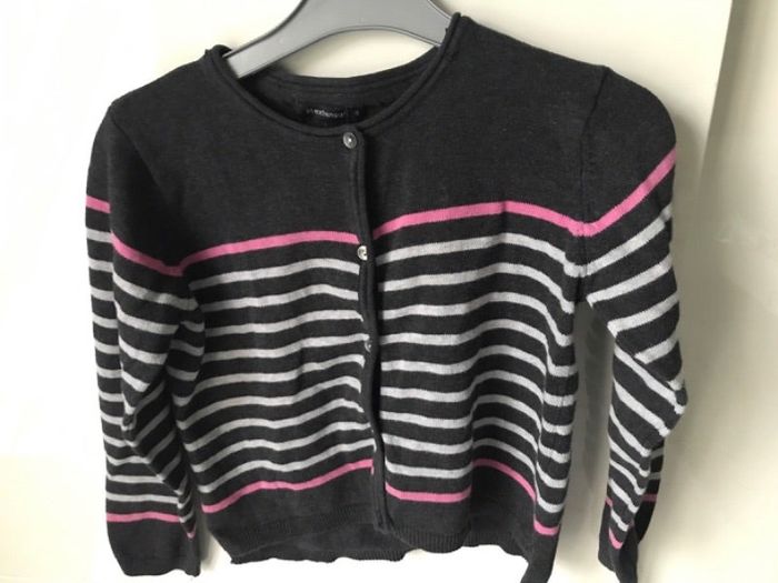 Cardigan In Extenso T 6 ans gris