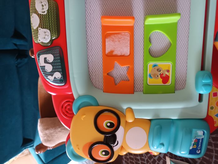 Ardoise magique lumineuse avec chansons et comptines clementoni baby - photo numéro 2