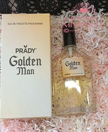 Eau de parfum golden man 100ml