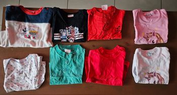 Lot t-shirts 12 mois