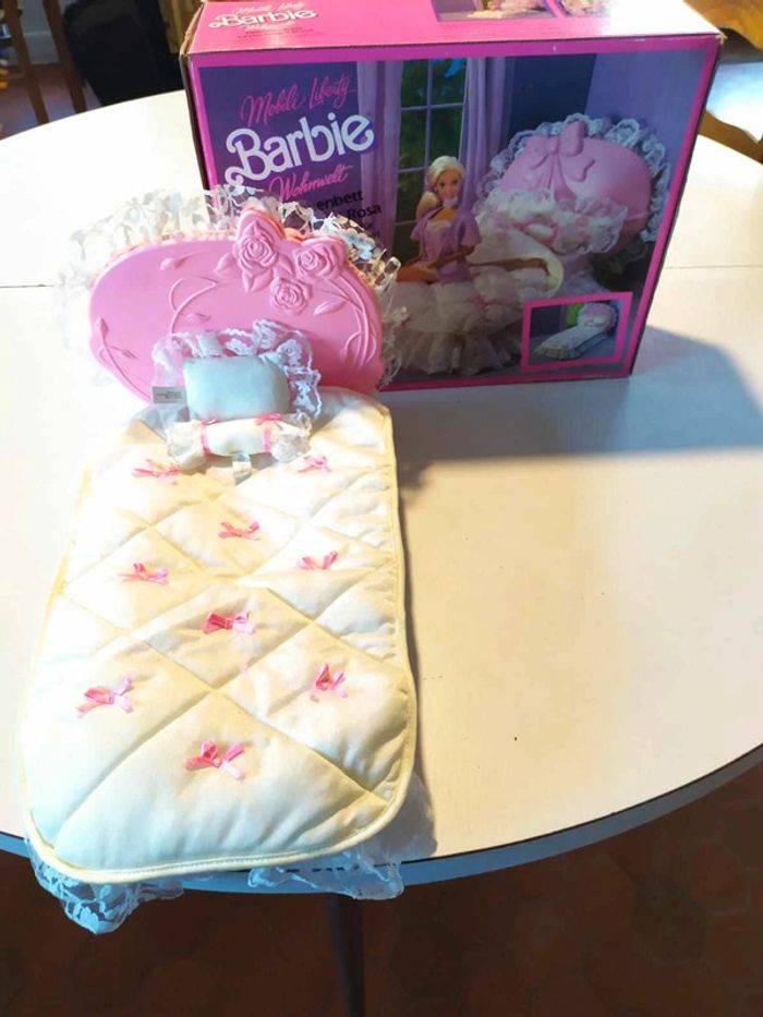 Lit de barbie mobilier élégance - photo numéro 2