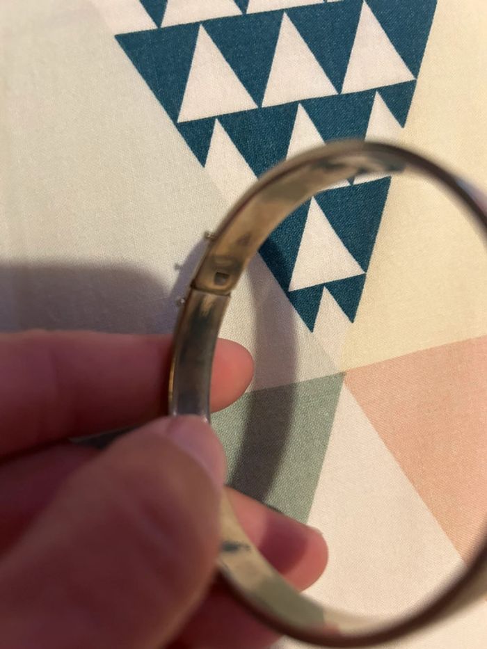 Bracelet argent rigide - photo numéro 3