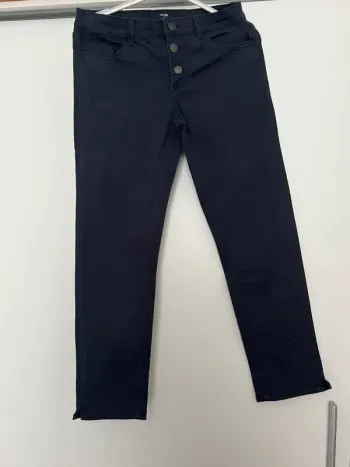 Pantalon coupe slim bleu marine Kiabi