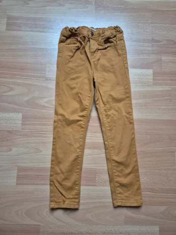 Jean moutarde skinny 7 ans kiabi