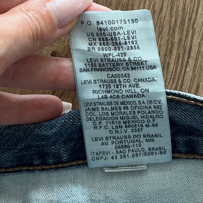 Jean/pantalon levi's 569 délavé (coupe ample) pour homme, taille W 38 L 34 (48 taille française) - photo numéro 7