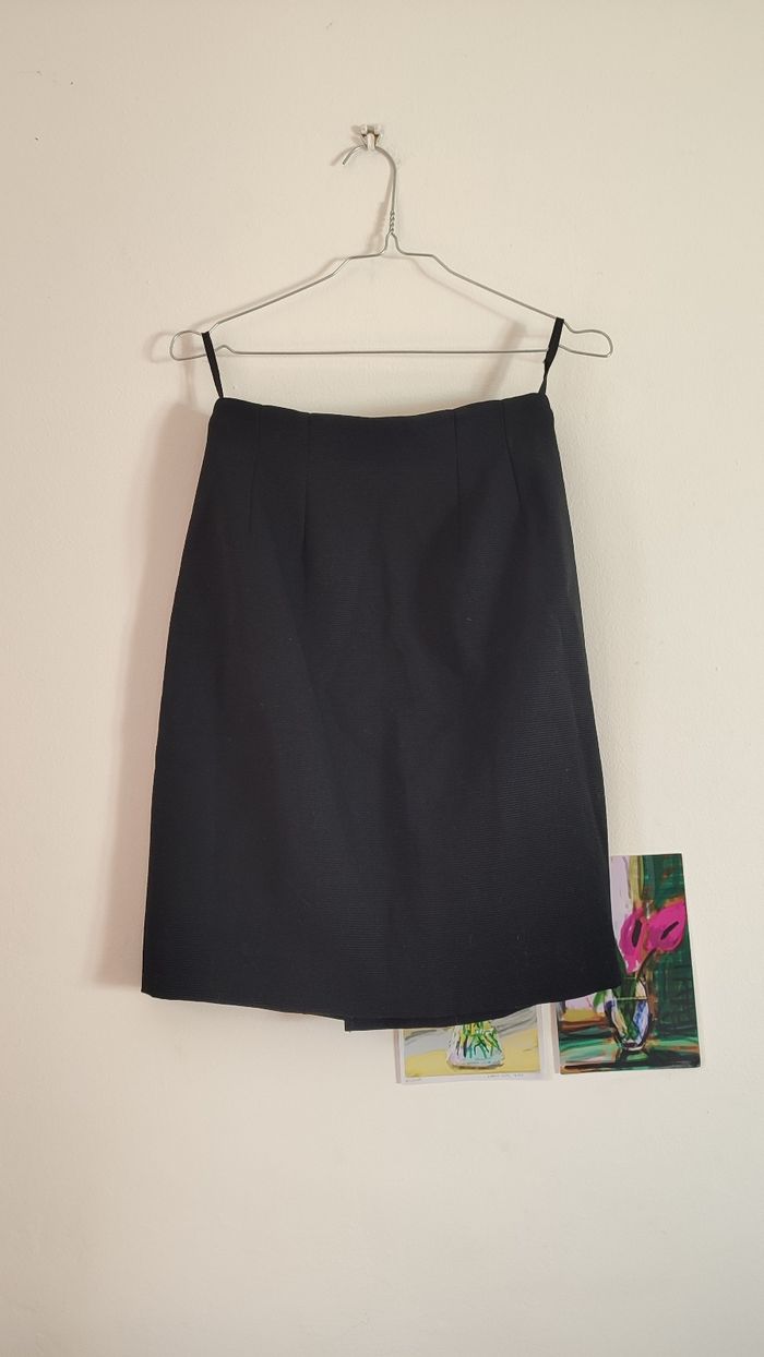 Jupe classique noire habillée T34