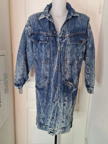 Robe jean's pressions