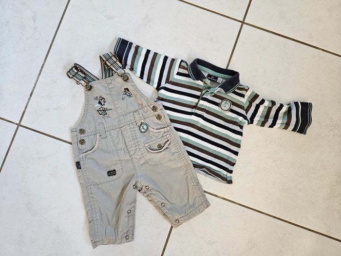 Ensemble bébé garçon 3 mois Sergent major BBG - photo numéro 2