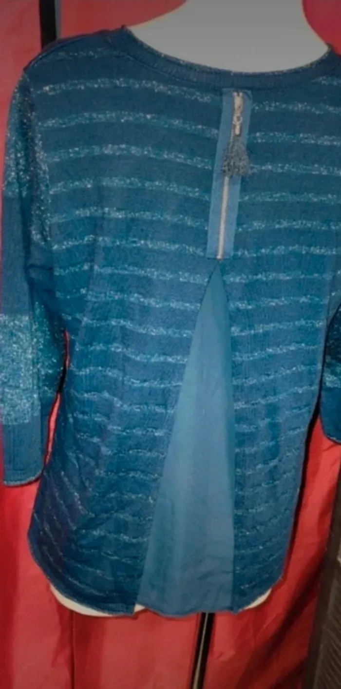 Pull avec dos transparent 38/40 - photo numéro 5