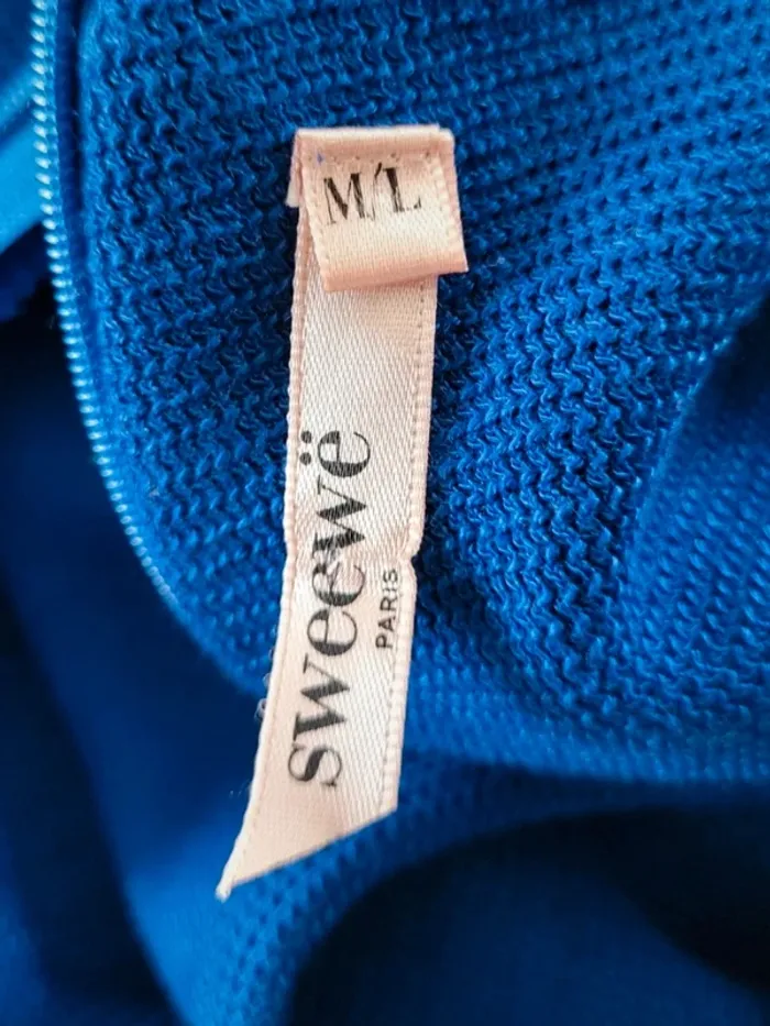 Robe sans manches bleu électrique Sweewë Taille M/L ou 38 40 - photo numéro 8