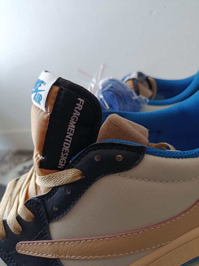 Air Jordan 1 Low OG SP X Travis Scott X Fragment design - photo numéro 8