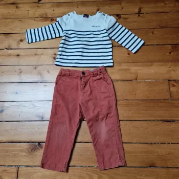 Ensemble bébé garçon Cyrillus - 24 mois