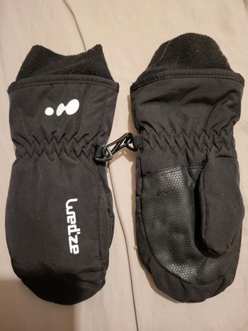 Moufles noires Wed'ze