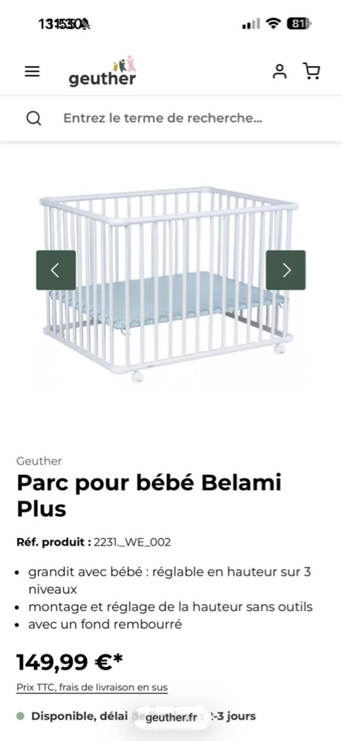 Plusieurs article de bébé à vendre. Sur Perpignan et alentour. - photo numéro 8