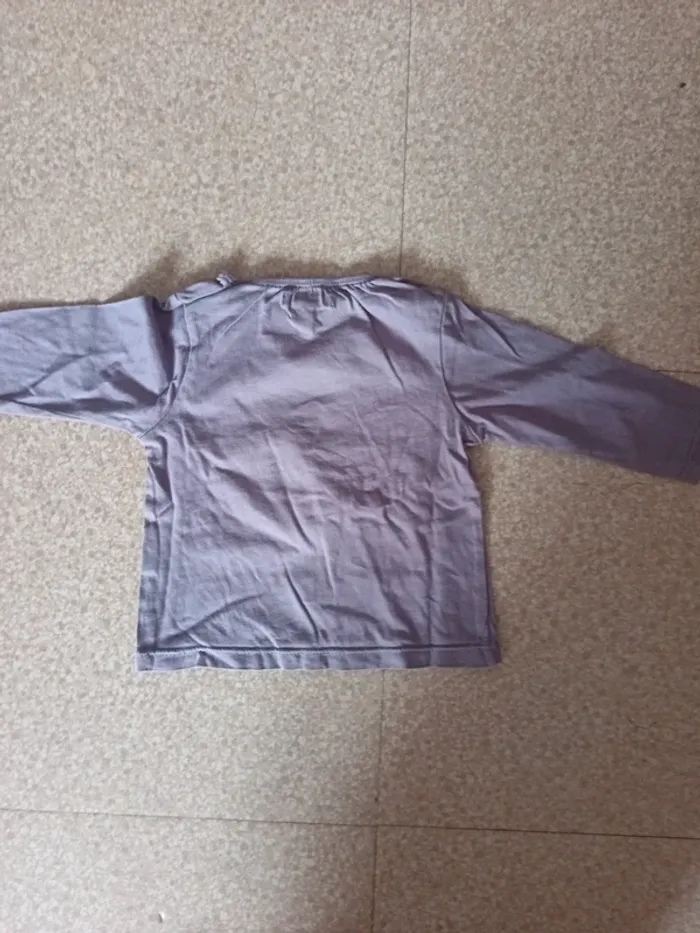 T-shirt à manches longues 6 mois - photo numéro 2