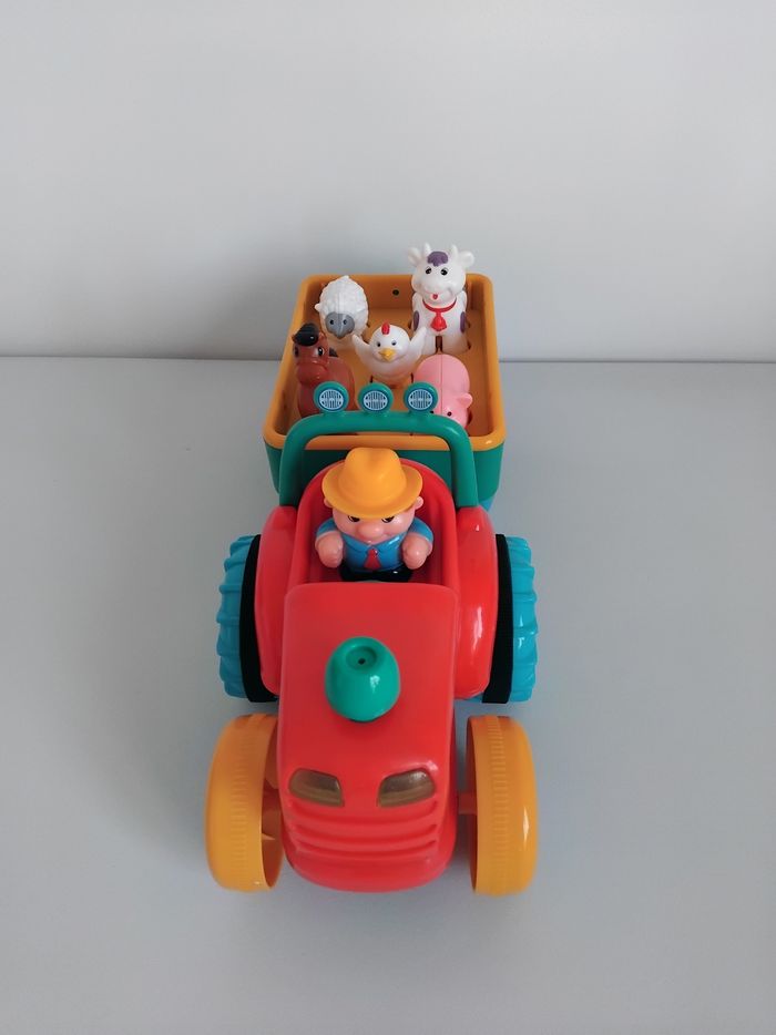 Tracteur Animaux de Ferme Musical Jeu Eveil Complet 🚜 - photo numéro 2