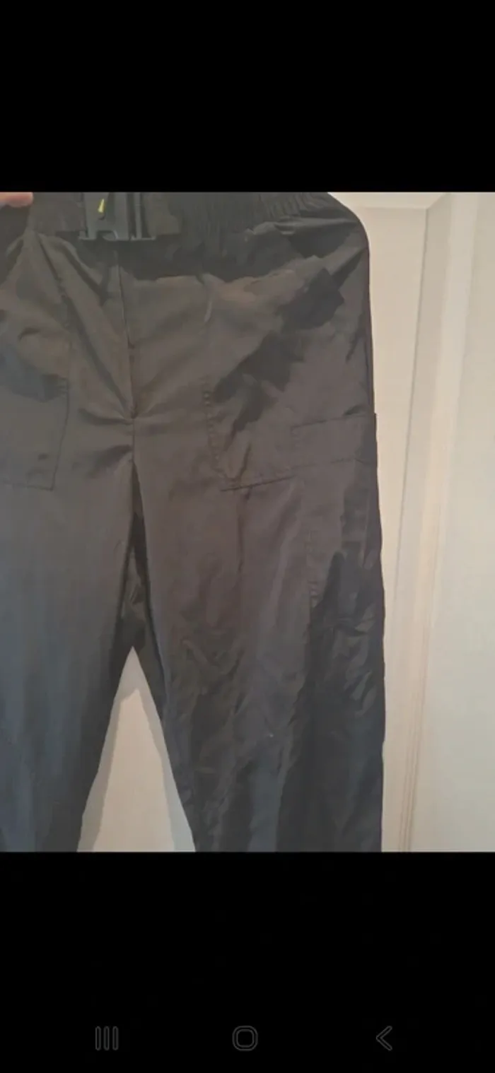 Pantalon/jogging zara noir taille xs - photo numéro 4