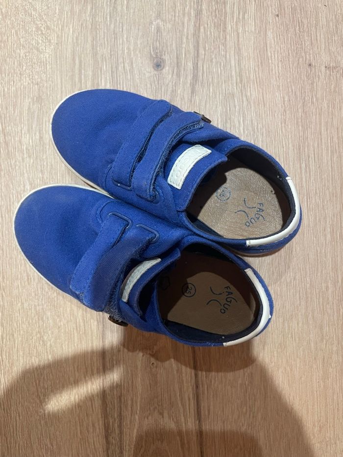 Chaussure Faguo bleu - photo numéro 3