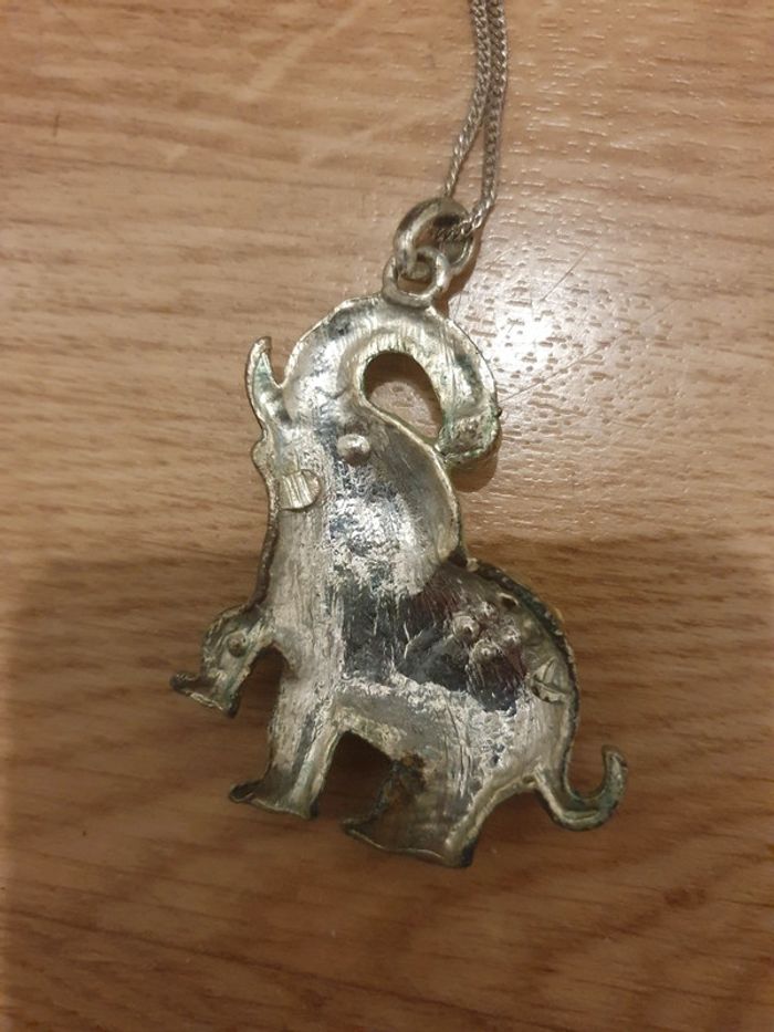 Collier éléphant - photo numéro 4