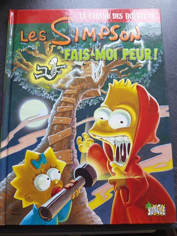 BD - Les Simpson - La cabane des horreurs - Fais-moi peur - Tome 1