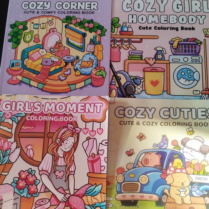 Lot de 4 livres cozy colo 24 pages neufs