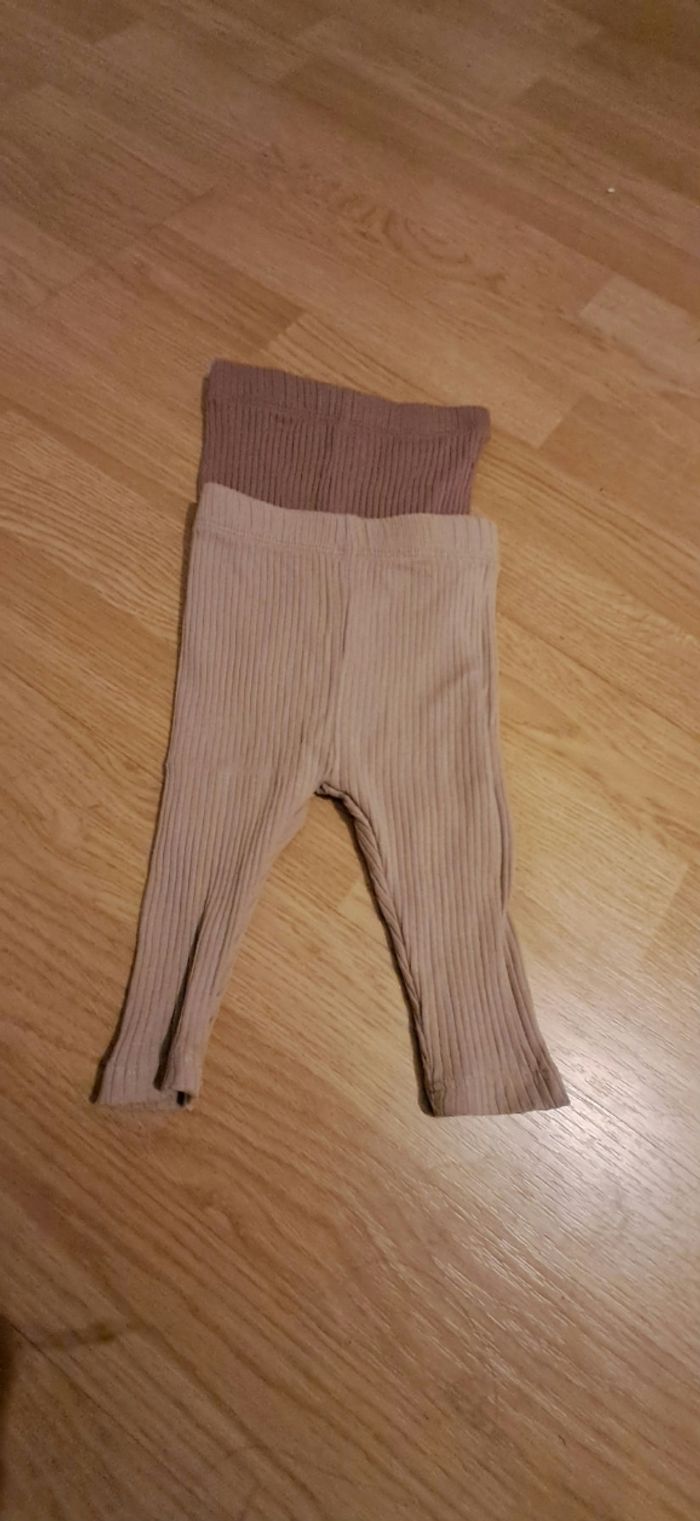 Lot 2 leggings kiabi