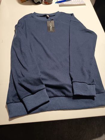 Pull bleu