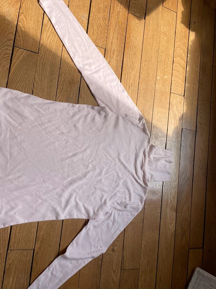 Sous pull rose fille - photo numéro 2