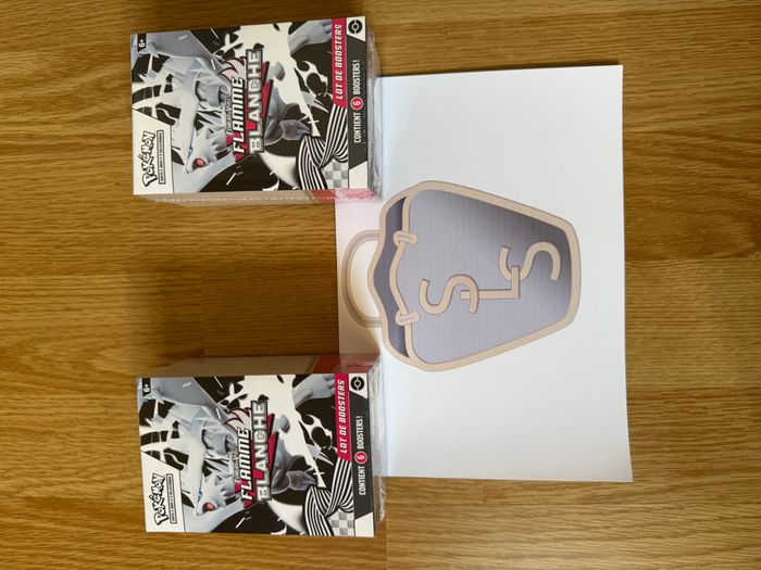 Lot de 2 Coffrets Pokémon, Bundle Flamme Blanche EV10.5, en français
