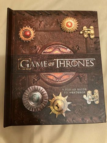 Livre pop’ up games of thrones