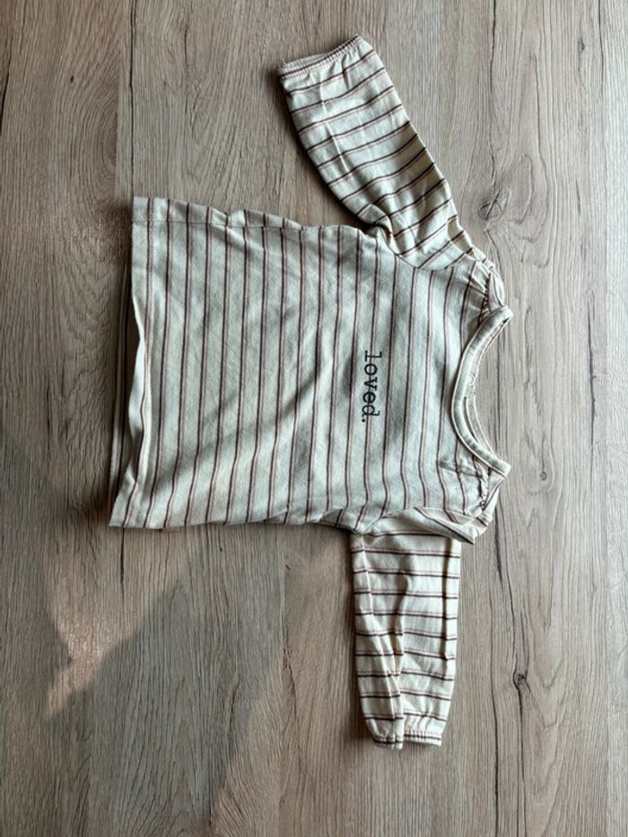 T-shirt manches longues bébé fille 1mois