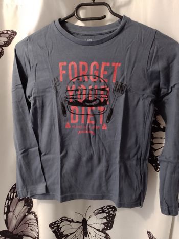 Tee-shirt burger 8ans 