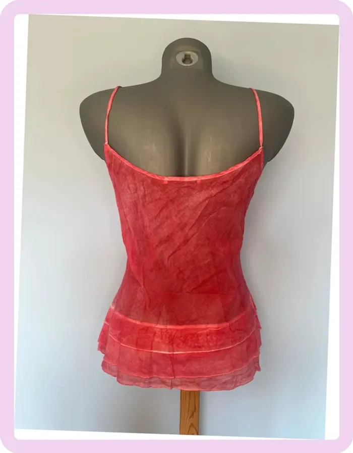 🌸 Débardeur rose Didier Parakian – Taille 42 – Détails boutons & coton doux 🌸 - photo numéro 7