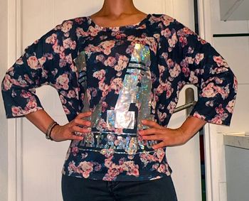 Blouse Kiabi 3/4 Ample Taille XL Comme Neuf