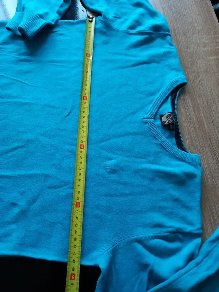Pull garçon bleu 14 ans - photo numéro 8