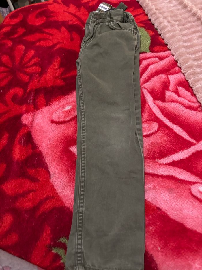 Pantalon vert classique garçon - photo numéro 4