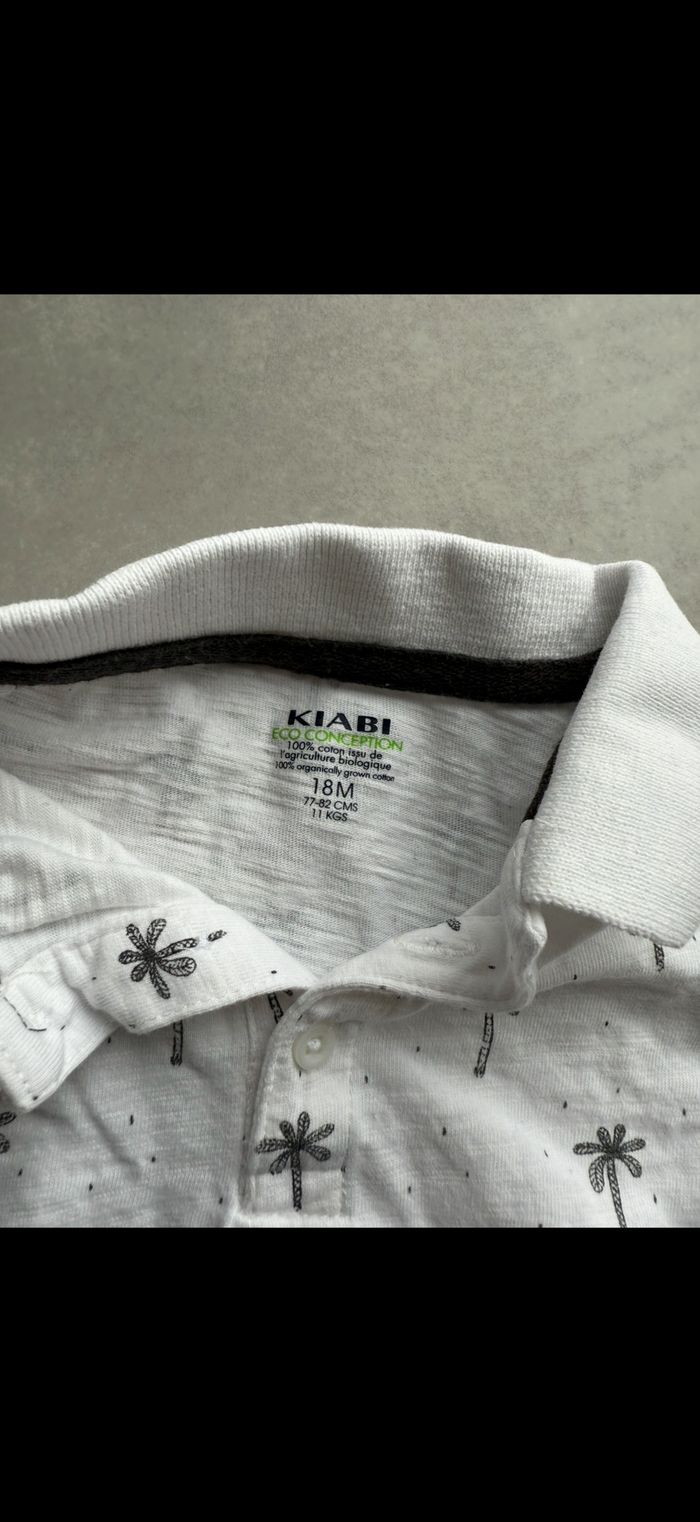 Polo manches courtes Palmier 18 mois - photo numéro 8