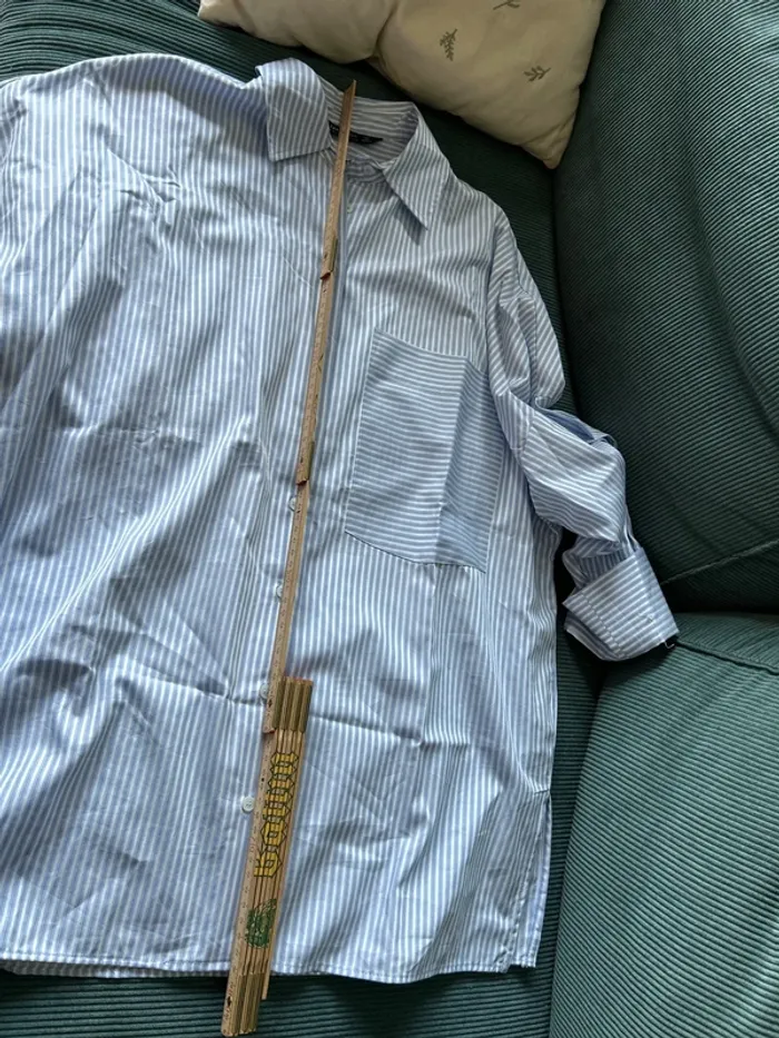 Chemise over size Zara Classic - photo numéro 12