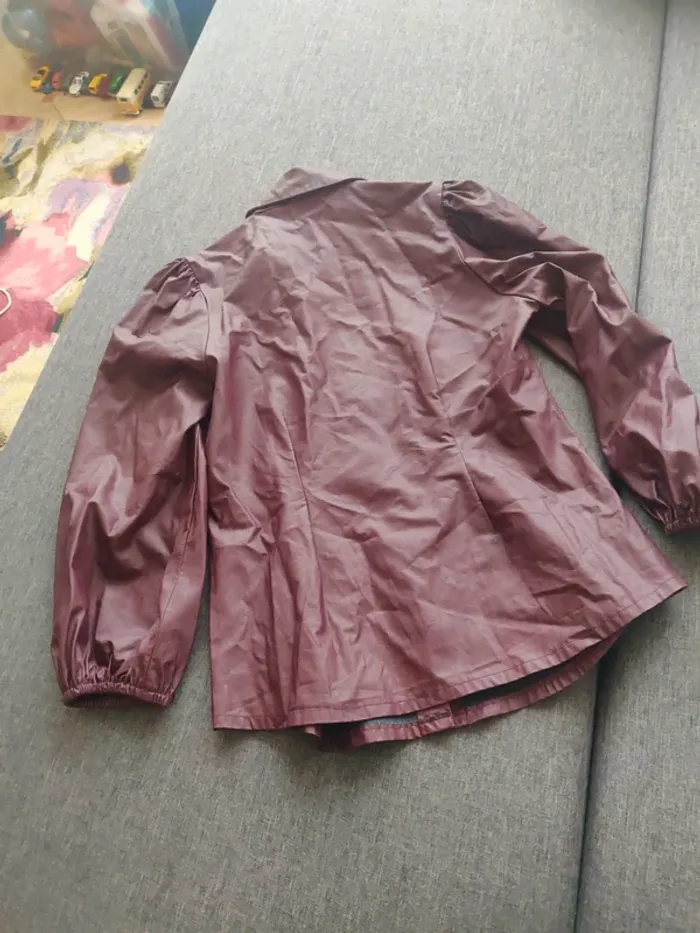 Chemise simili cuir - photo numéro 4