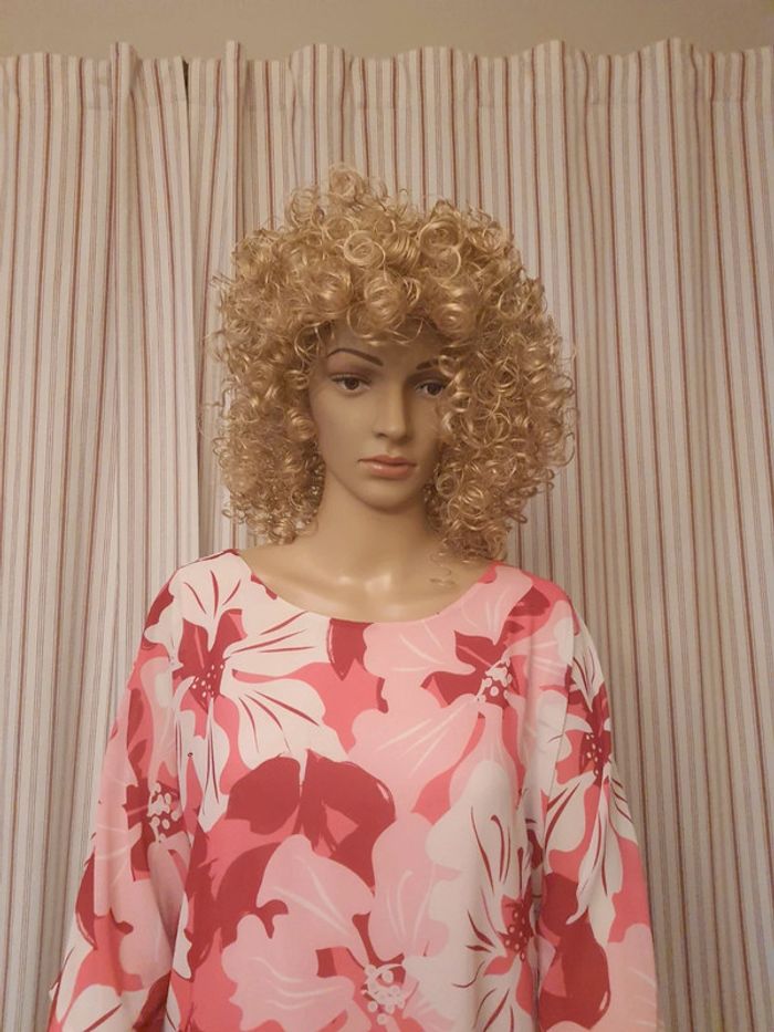 Blouse fleuries Terra di Siena taille 38/40 - photo numéro 4