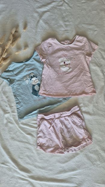 Ensemble fille Obaïbi 24 mois 