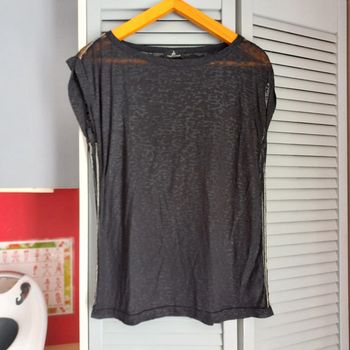 Tee shirt noir onestep