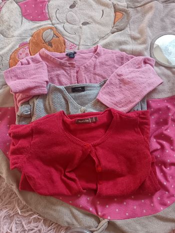 Gillet bébé fille 24 mois