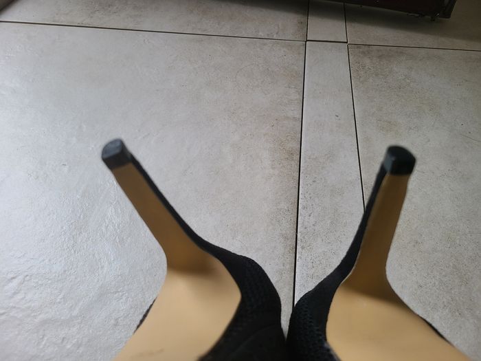 Chaussures chaussettes ouvertesT38 - photo numéro 6