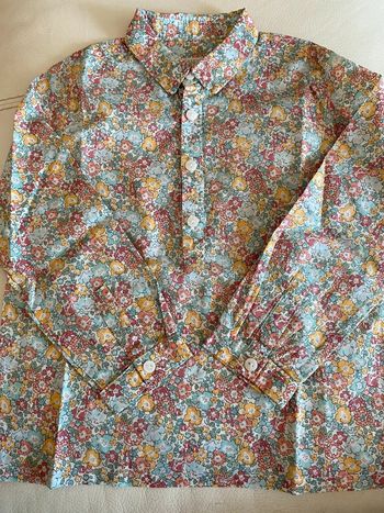 Chemise liberty mi canesu 4 ans