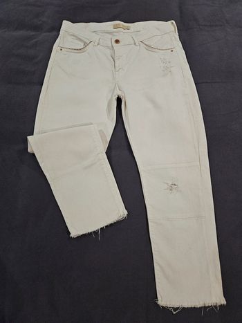 Zara jeans blanc taille L